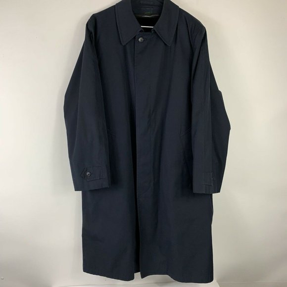 London Fog Other - Vtg London Fog Blue Trench Coat Men Sz 38 R